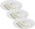 Briloner  Attach LED 3er Set dimmbare Einbauspots Weiß