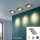 Briloner Attach LED 3er Set Downlight Deckenlampe Nickelmatt