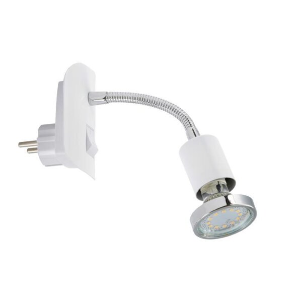 Briloner  Clip LED Weiß mit Schalter