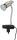 Briloner  Simple LED Klemmlampe Flexarm Matt-Nickel
