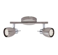 Briloner  Two LED Deckenlampe 2-flammig Spot Schwenkbar...