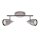 Briloner  Two LED Deckenlampe 2-flammig Spot Schwenkbar Strahler Matt-Nickel