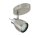 Wandstrahler Two, Matt-Nickel, 3 Watt, 3000K, schwenkbar, 12 x 6,4 x 10,5 cm – Briloner