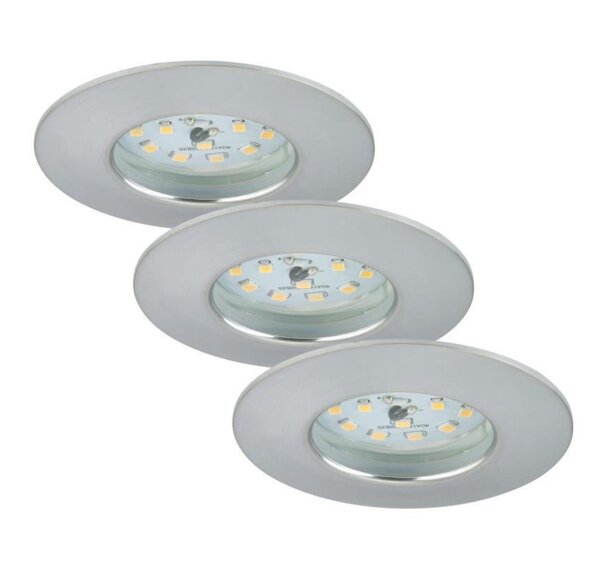 Briloner  Attach LED Downlight 3er Set Aluminium Deckenlampe