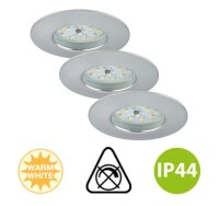 Briloner  Attach LED Downlight 3er Set Aluminium Deckenlampe