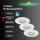 Briloner  Attach LED Downlight 3er Set Weiß Deckenlampe