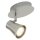 Wandstrahler Four, Matt-Nickel, 3 Watt, schwenkbar, 13 x 7,5 x 12 cm – Briloner
