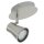 Wandstrahler Four, Matt-Nickel, 3 Watt, schwenkbar, 13 x 7,5 x 12 cm – Briloner