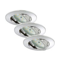 Briloner  Attach LED 3er Set Downlight Deckenlampe...