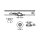 Briloner  Attach LED Downlight Nickelmatt Deckenlampe