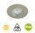 LED Einbauleuchte Downlight Attach, Nickelmatt, Bohrloch 6 cm, 5 Watt, 3000K, IP44 – Briloner