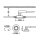 LED Einbauleuchten Downlight Attach, Chrom, Bohrloch 6,8 cm, 3x4W, 3000K, Ø 8,5 cm – Briloner