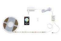 LED-Stripe LED Superline, Weiß, 500 cm, 18 Watt, dimmbar, mit Fernbedienung – Briloner