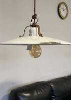 LED Wandleuchte Vintage, Weiß, schwenkbar, 90 x 40 cm – Ferroluce