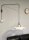 LED Wandleuchte Vintage, Weiß, schwenkbar, 90 x 40 cm – Ferroluce
