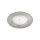 Briloner  Attach LED Nickelmatt dimmbar Downlight Einbaulampe