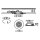 Einbauleuchte Briloner Attach LED Nickelmatt Farbtemperatur-Wechsler Downlight Einbaulampe