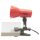 Klemmleuchte, Schwarz / Rot, 40 Watt (exkl.) – Briloner