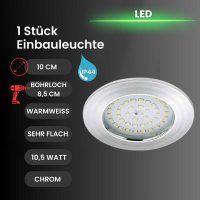 Briloner  Attach LED Downlight Deckenlampe Chrom