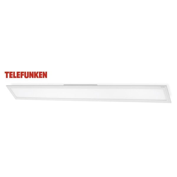 Deckenleuchte Telefunken LED Panel Deckenlampe 119,5 x 15 cm dimmbar über Schalter