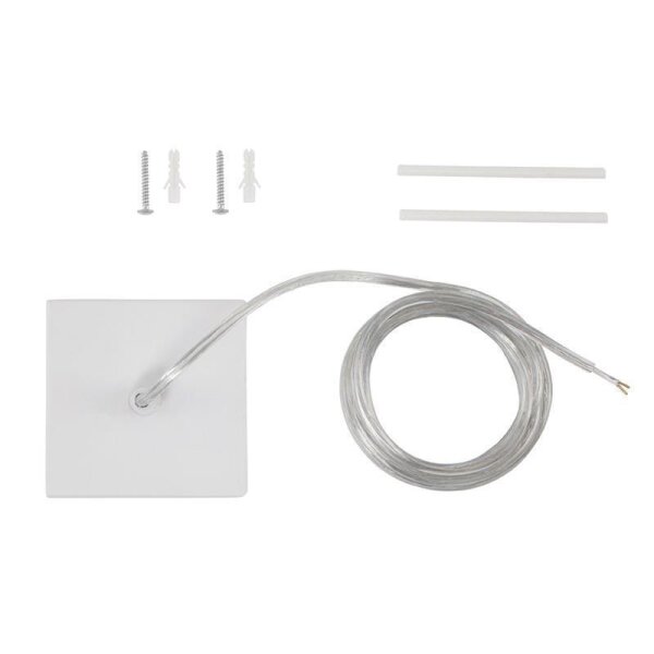 Einspeisung Externe, Weiß, 9,5 x 9,5 x 3,5 cm, Hochvolt (230V) – Telefunken
