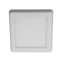 LED Deckenlampe Maribu, matt weiß, 18 Watt, 4000K, 22,5 x 22,5 x 3 cm – Hi Lite