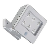 Akku-Sensorleuchte Lero, Titan, 6x0,06W – Briloner