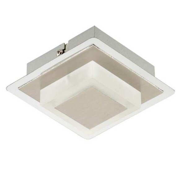 Briloner  Metallo LED Deckenlampe Quadratisch