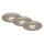 LED Einbaulampen ATTACH, matt-nickel, Bohrloch 3,5x3,0 cm (DxH), 3x1,8W, Warmweiß – Briloner