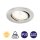 Briloner  Fit LED Einbaulampe Aluminium