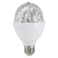 Briloner  E27 3 Watt Disco Light LED Weiß Bunte Lichteffekte