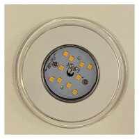 LED Einbauspots Attach, Weiß, Bohrloch 6 cm, 3x5,5W, 3000K, Ø 8 cm – Briloner