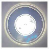 LED Einbauspots Attach, Weiß, Bohrloch 6 cm, 3x5,5W, 3000K, Ø 8 cm – Briloner