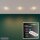 LED Einbauspots Attach, Weiß, Bohrloch 6 cm, 3x5,5W, 3000K, Ø 8 cm – Briloner