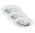 Briloner  Fit Dim LED 3er Set Einbaulampe 5W Dimmbar Schwenkbar Weiß