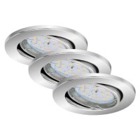 B-Kartonage Briloner  Fit Dim LED 3er Set Einbaulampe 5W...