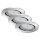 LED Einbauleuchten Fit Dim, Chrom, Bohrloch 6,8 cm, 3x5W, 3000K, dimmbar, schwenkbar – Briloner
