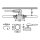 Einbauleuchte Briloner Attach LED Downlight Glas Deckenlampe Eckig