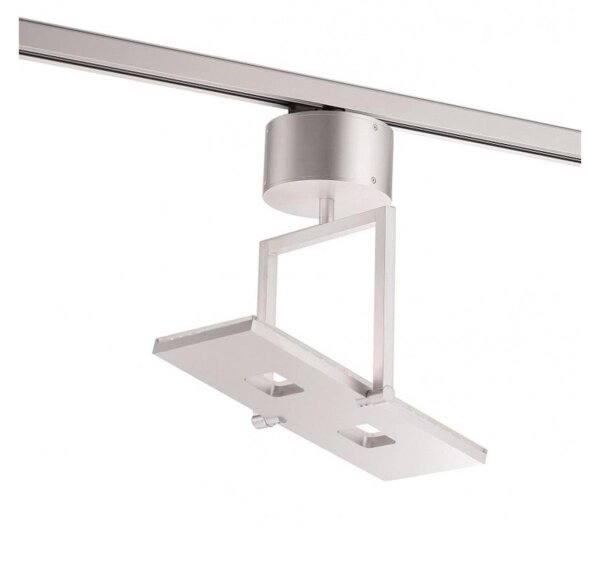 Schienenstrahler M6 Track5, Silber, 27 Watt, 19 x 35 x 48 cm, Hochvolt (230V) – Fischer