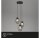 3-flammige Pendelleuchte Black Steel, Schwarz, 3 x E27 max. 60W, Ø 42,5 cm – Briloner