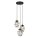 3-flammige Pendelleuchte Black Steel, Schwarz, 3 x E27 max. 60W, Ø 42,5 cm – Briloner