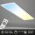LED Deckenleuchte Panel Piatto, Weiß, 23 Watt, 3000 – 6500K, dimmbar – Briloner