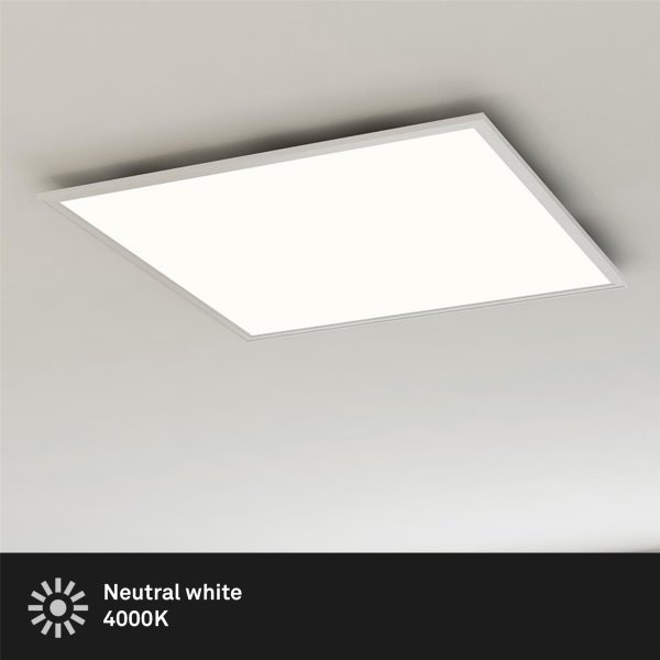 Deckenleuchte Briloner Simple LED 38W Panel 4000K Deckenlampe Weiß