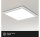 B-Kartonage Deckenleuchte Briloner Piatto LED Panel 22W 45CM 4000K Neutralweiß  Deckenlampe Eckig Weiß