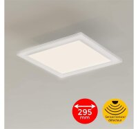 LED Deckenleuchte Piatto, Weiß, 12 Watt, 29,5 x...