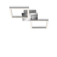 Briloner Frame LED Deckenleuchte Chrom Alu 47x23cm 16W Warmweiß