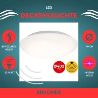 LED Deckenleuchte Elipso, Weiß, 20 Watt, 4000K,...