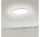 B-Kartonage Briloner  Free LED Deckenlampe Rund Silber mit Back Light Effekt