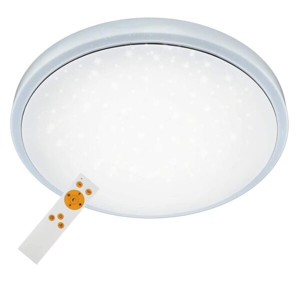 Briloner  Star LED Deckenlampe Sternenhimmel 38,5 cm mit Fernbedienung