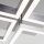 Briloner Frame LED Deckenleuchte Chrom Alu 75x47cm Dimmbar über Schalter 48W Warmweiß